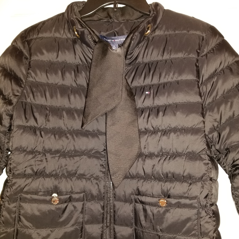 TOMMY HILFIGER Puffer Jacket Black - Picture 6 of 9